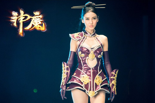 Angelababy《神魔》性感造型首次曝光