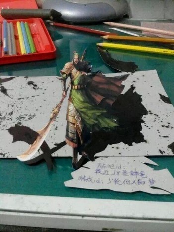 不求形似只求神似，《三国杀》手游“高手”画作