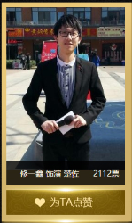 “楚佐”角色投票中，玩家【修一鑫】朋友获得2112票