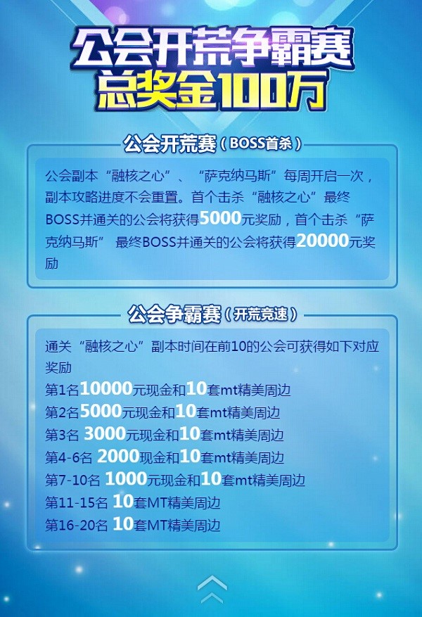 百万现金招募公会 MT3公测预约超127万